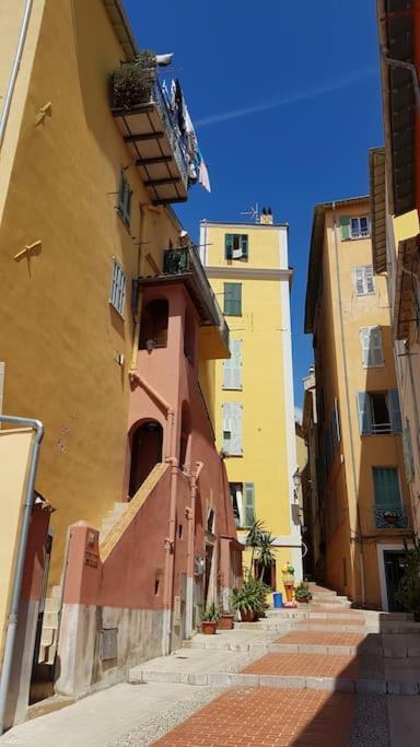 Appartement Bord De Mer Avec Garage Menton Bagian luar foto