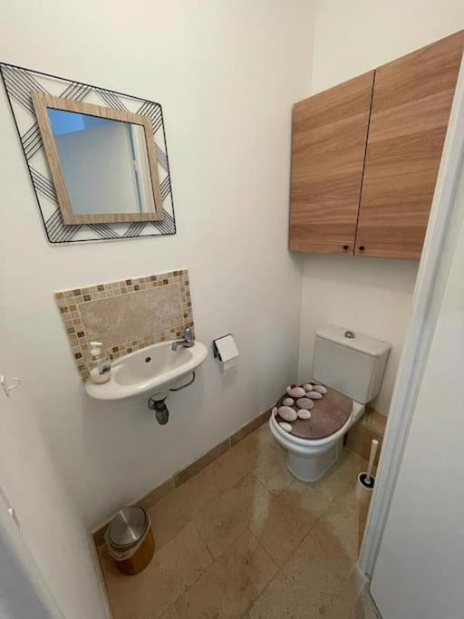 Appartement Bord De Mer Avec Garage Menton Bagian luar foto