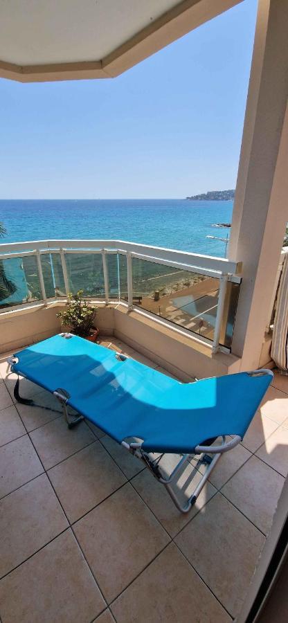 Appartement Bord De Mer Avec Garage Menton Bagian luar foto