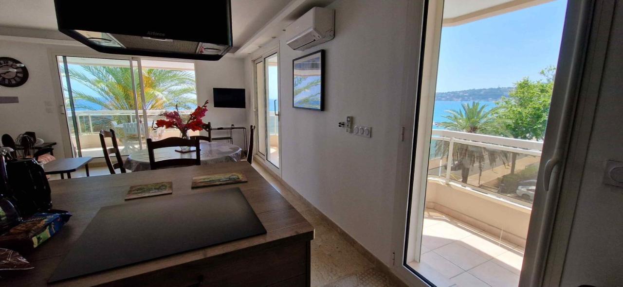 Appartement Bord De Mer Avec Garage Menton Bagian luar foto