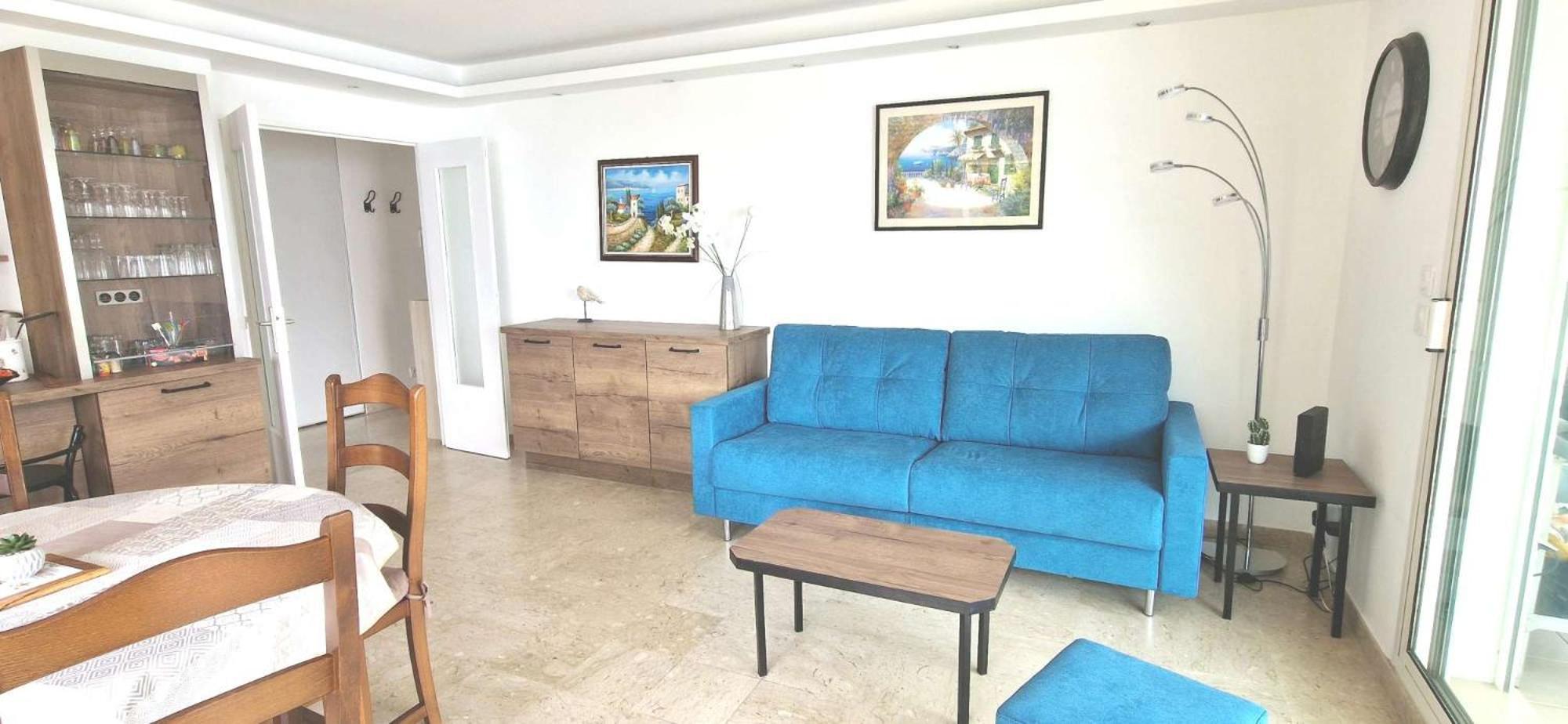 Appartement Bord De Mer Avec Garage Menton Bagian luar foto