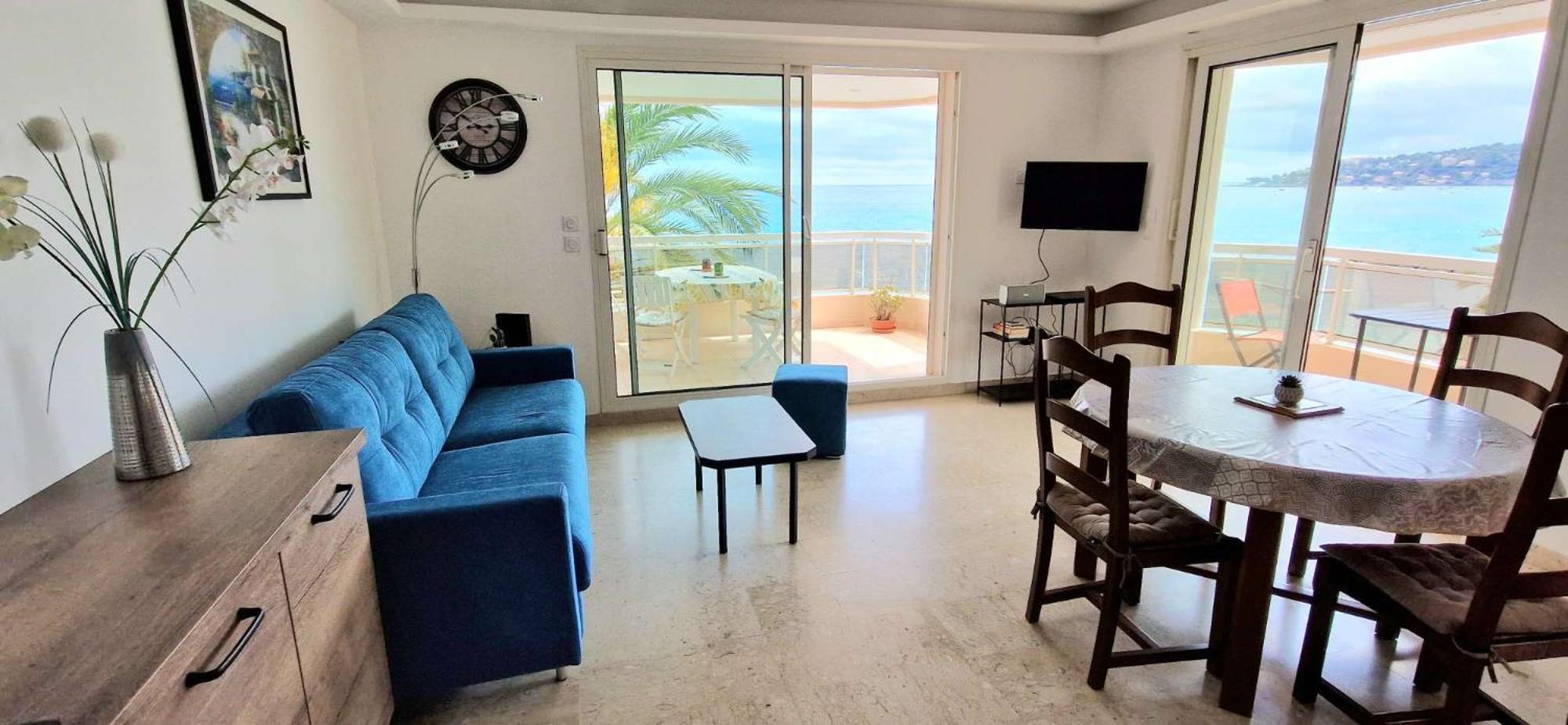 Appartement Bord De Mer Avec Garage Menton Bagian luar foto